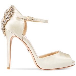 Badgley Mischka Dawn Bridal Wedding Shoes Heels